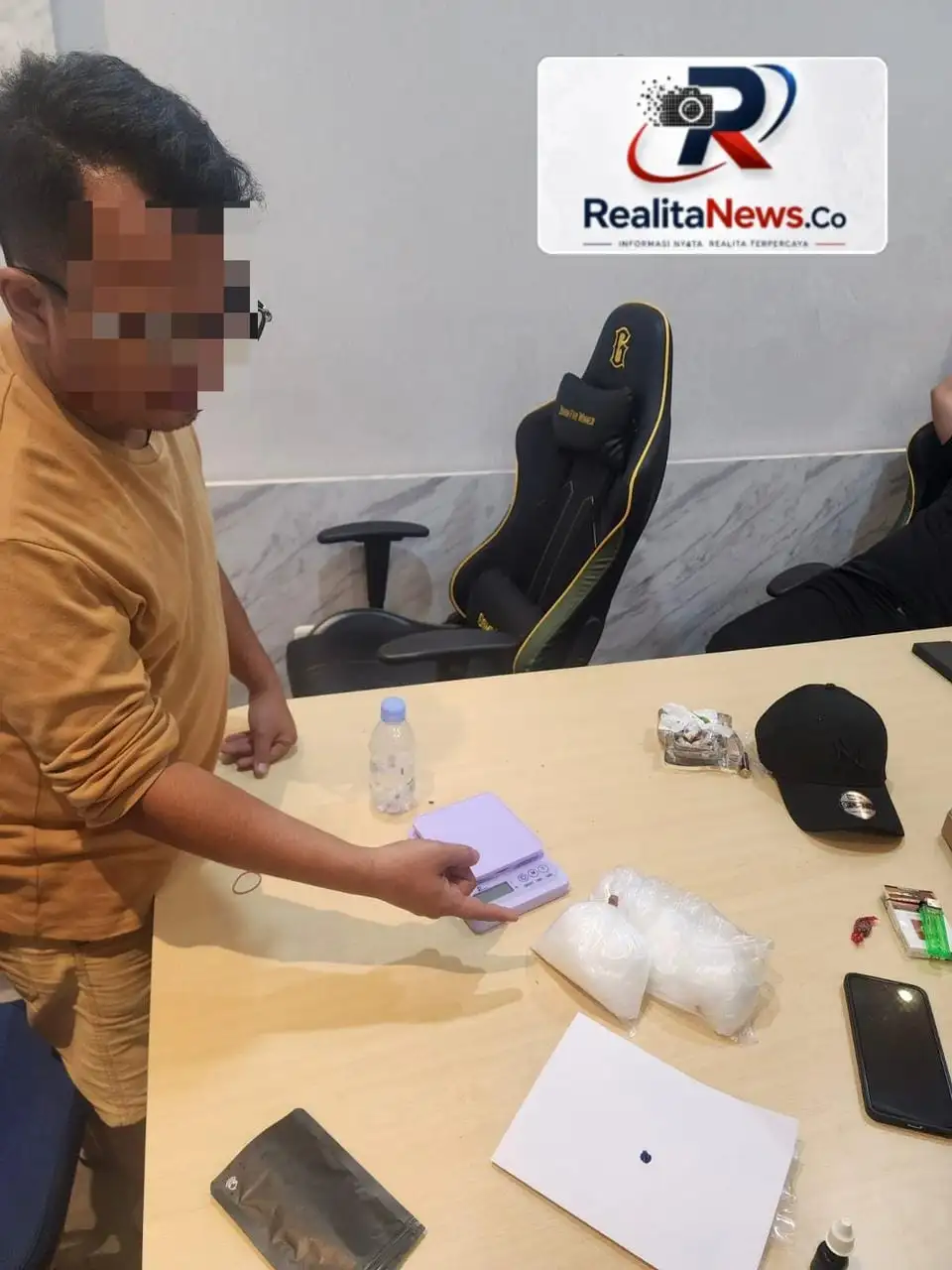 Kolaborasi Intelijen Digital dan Tim Lapangan Ditresnarkoba Polda Sumsel Cegat Kurir Sabu di Banyuasin