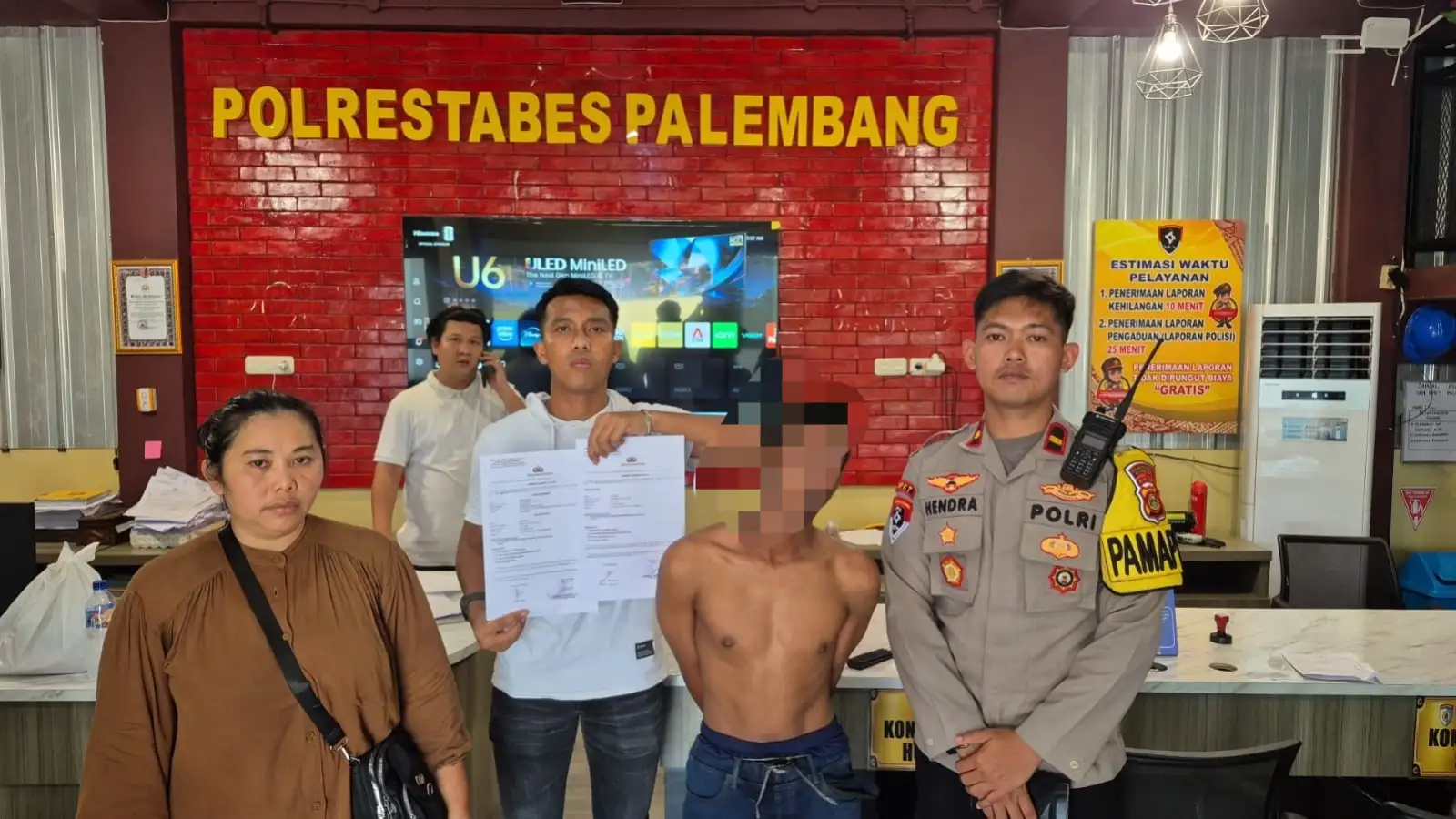 Diduga Cabuli Anak Dibawah Umur MT, Diserahkan Keluarga Kepolisi