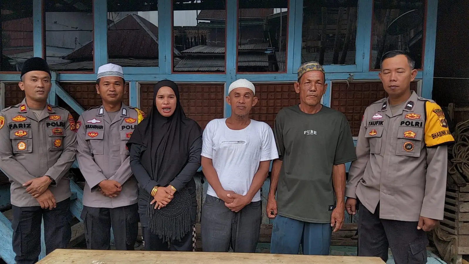 Implementasi Polri Presisi, Bantuan Kemanusiaan Polda Sumsel Jangkau Nelayan Sungsang