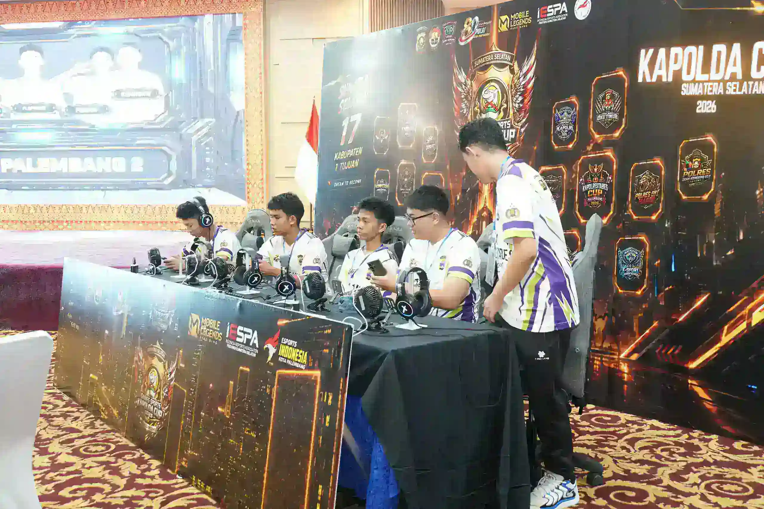 Wakapolda Sumsel Buka Mobile Legends Kapolda Cup 2026, Dorong Generasi Muda Berprestasi dan Berkarakter