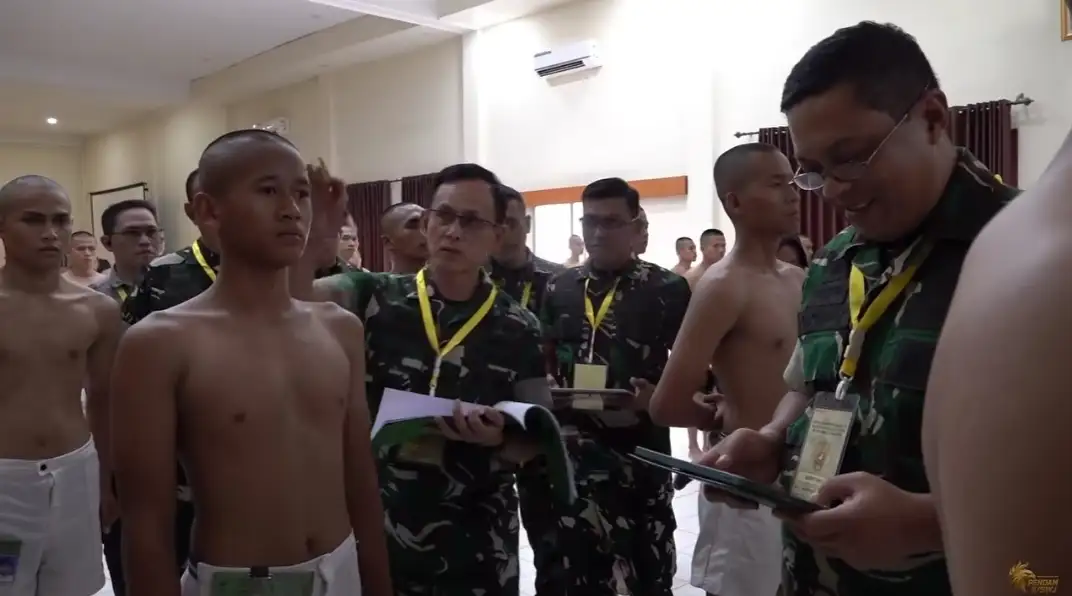 Pangdam II/Swj Kawal Langsung Sidang Panpus 433 Calon Bintara PK TNI AD Gelombang II TA 2026 Disaring Ketat