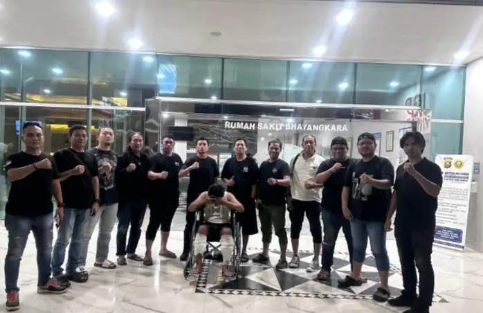 Pelaku Rudapaksa Terhadap PS Digandus Berhasil Diringkus Dan Kedua Kakinya Dihadiai Timah panas 