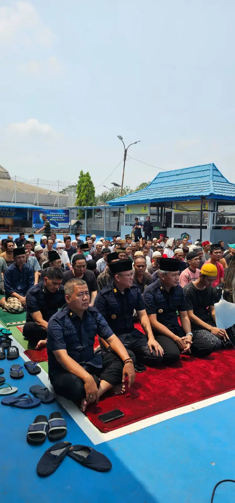 Rutan Kelas I Palembang Gelar Sholat Istisqa, Ikhtiar Bersama Memohon Hujan dan Keselamatan dari Kekeringan