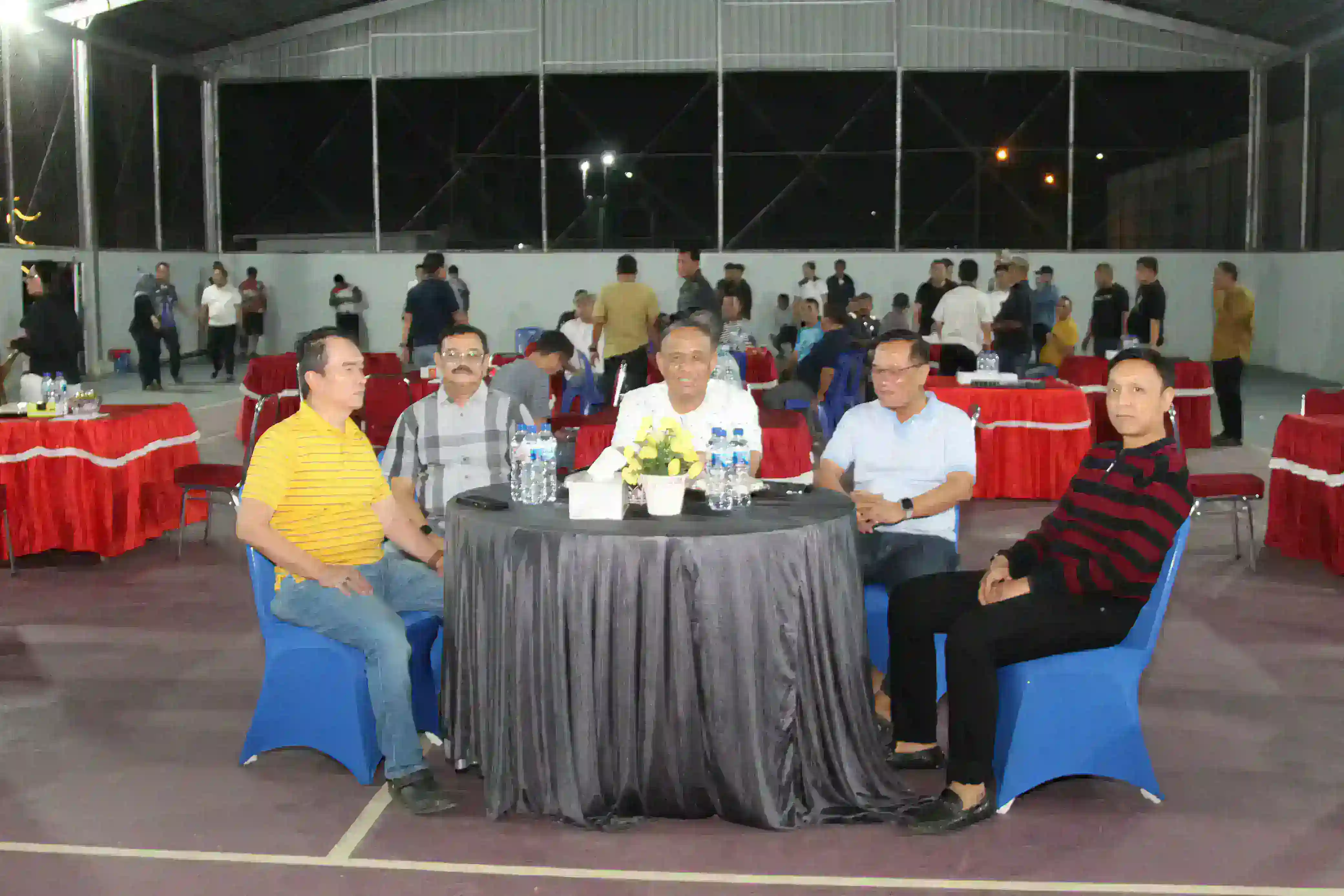 Semarak HUT ke-81 RI, Pegawai Rutan Palembang Ikuti Lomba Catur dan Gaple Antarpegawai