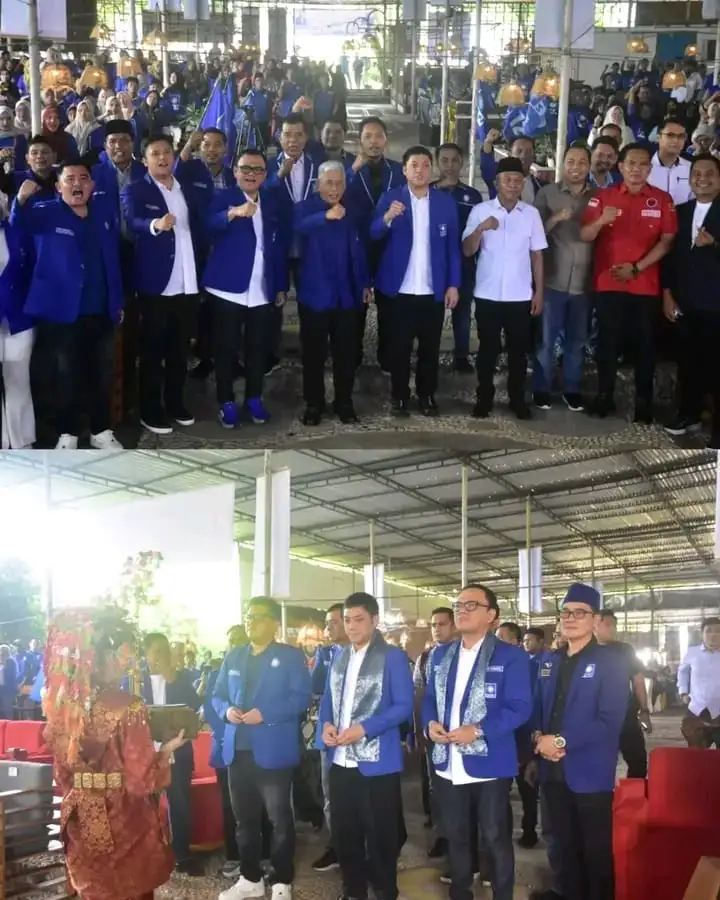 Ketua DPW PAN Joncik Muhammad Hadiri Deklarasi Bimtek dan Pelantikan Seluruh Pengurus DPC Sekabupaten Musi Rawas