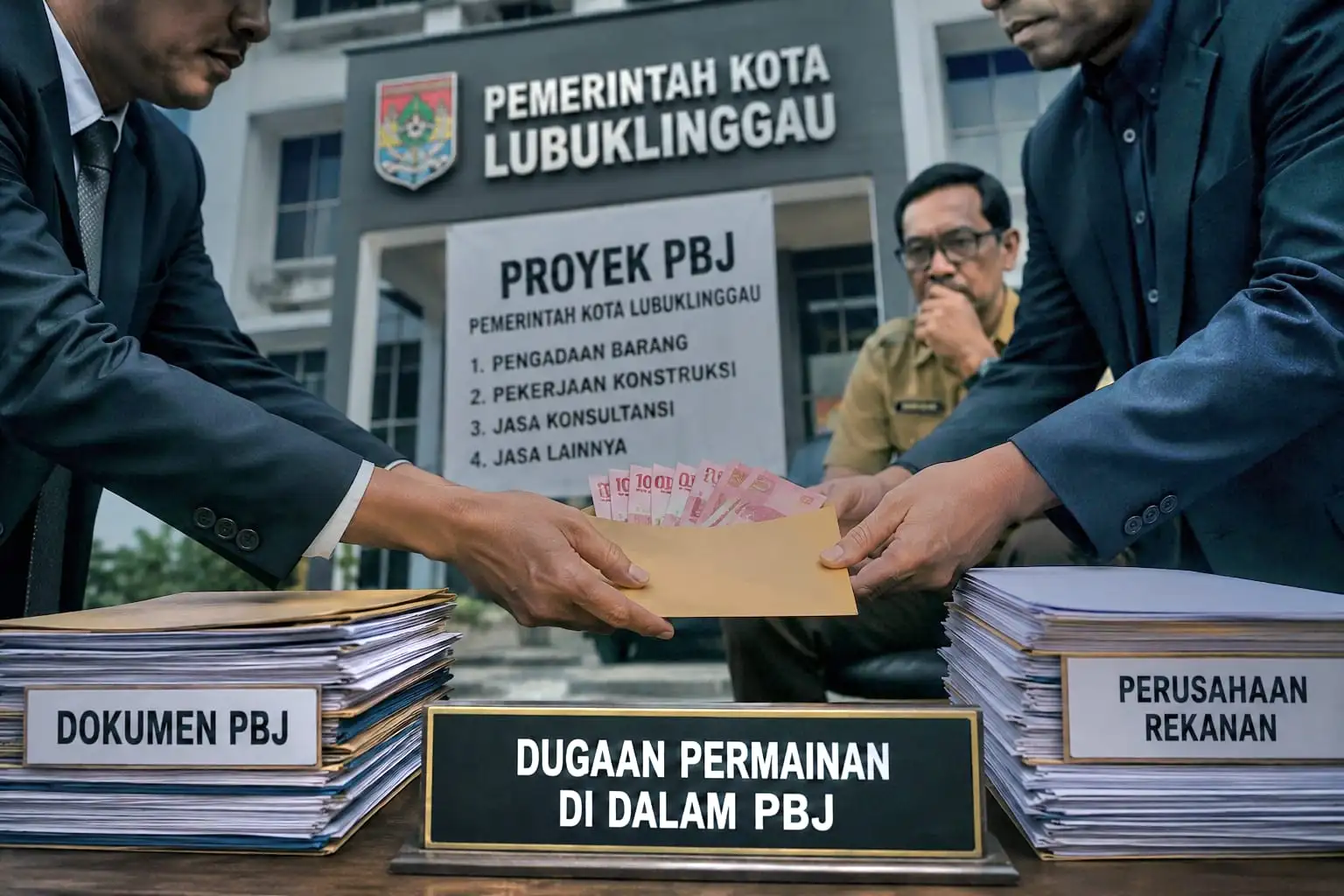 Dugaan Permainan Tender Dipemkot Lubuklinggau Sejumlah Paket Proyek Diduga Bermasalah