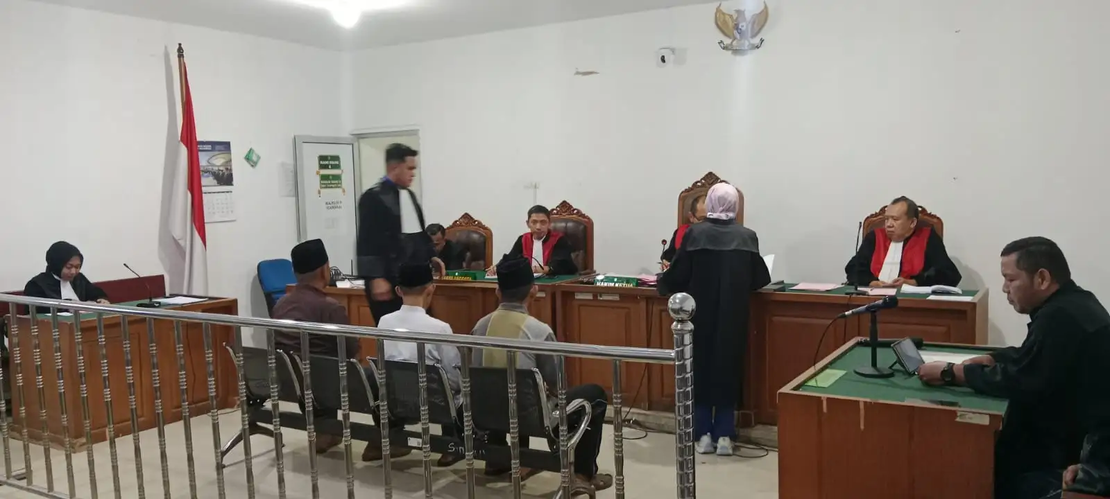 Tiga Terdakwa Korupsi KUR, BSI Oki Jalani Sidang Perdana Negara Rugi Rp9,57 Miliar 