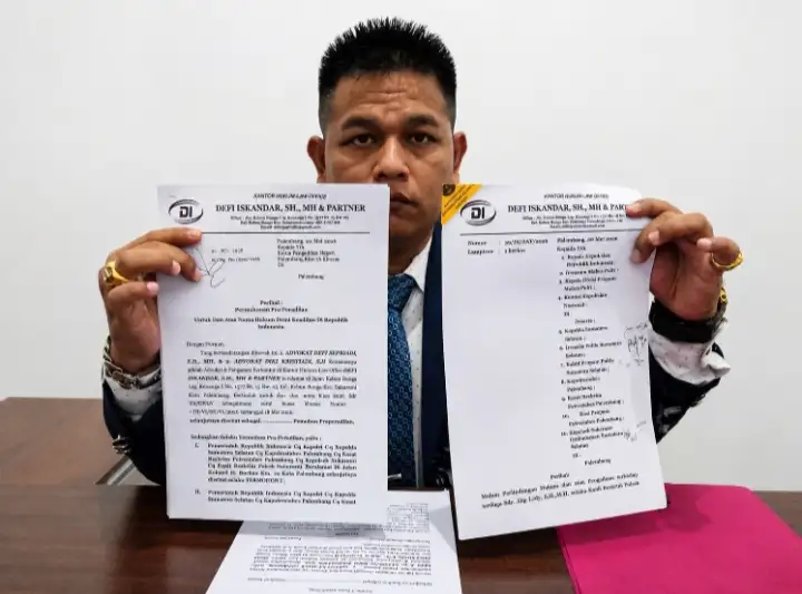 10 Laporan Mandek, Defi Iskandar Kembali Laporkan Kanit Reskrim Sukarami