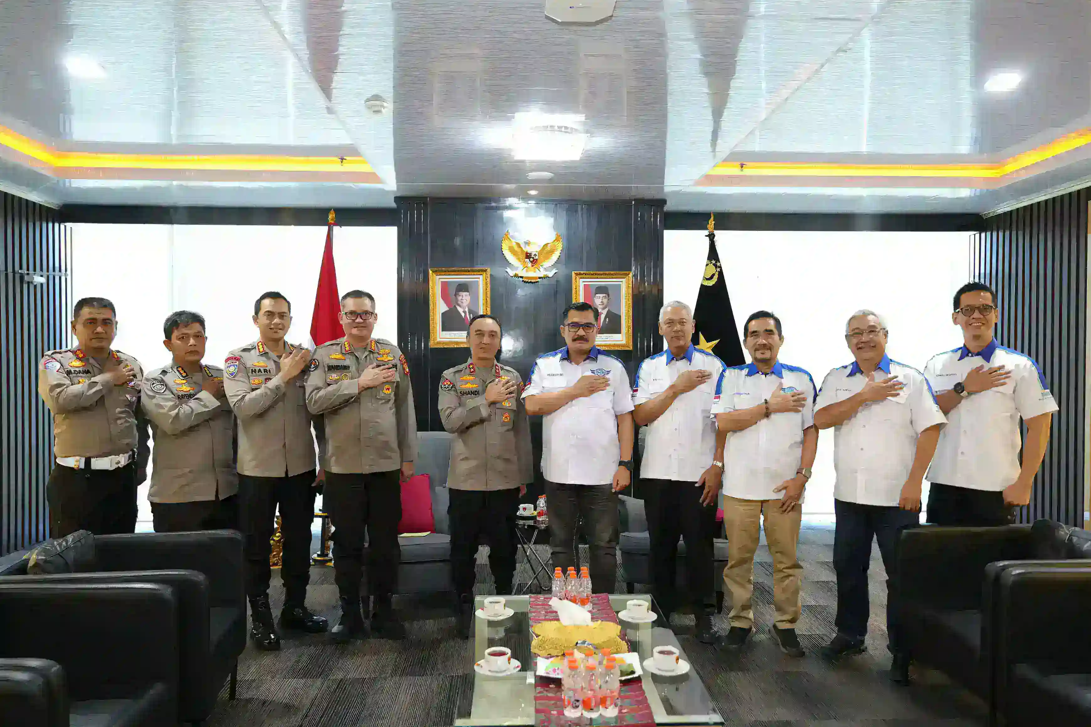 Kapolda Sumsel Terima Audiensi IMBI Sumsel, Perkuat Sinergi Polri dan Komunitas Pengendara Motor Besar