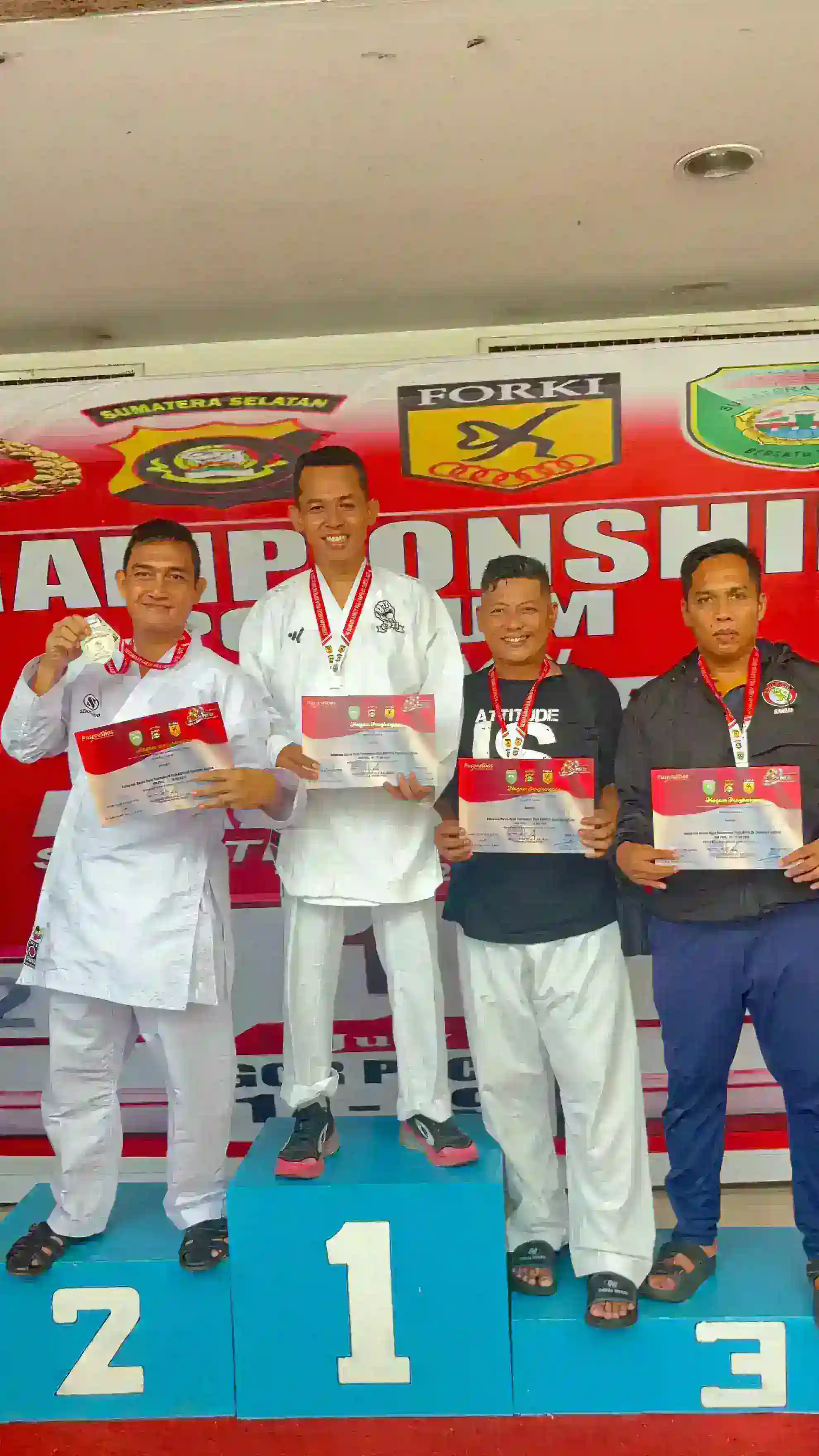 Torehkan Prestasi Gemilang, Tim Karate Polres Musi Rawas Borong 12 Medali di Ajang Kapolda Cup 2026