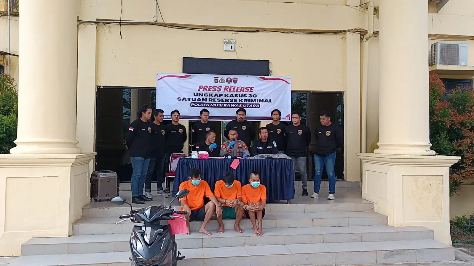 Polres Muratara Ungkap 11 Kasus 3C Selama Mei 2026